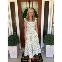Trellis Smocked Dress