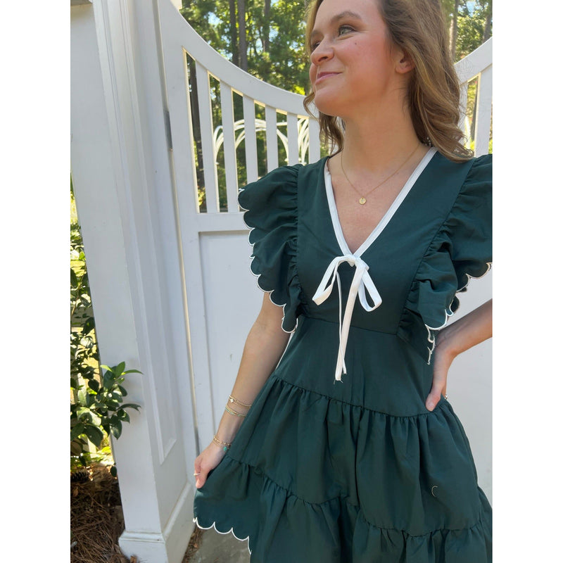 Hunter Bow Dress