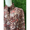 Chocolate Floral Dress