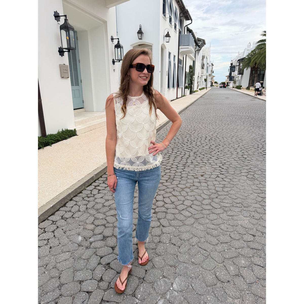 Crochet Sleeveless Top