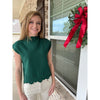 Emerald Eyelet Sweater