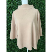 Taupe Mock neck Sweater