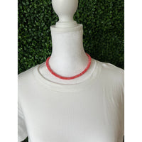 Coral Bead Necklace