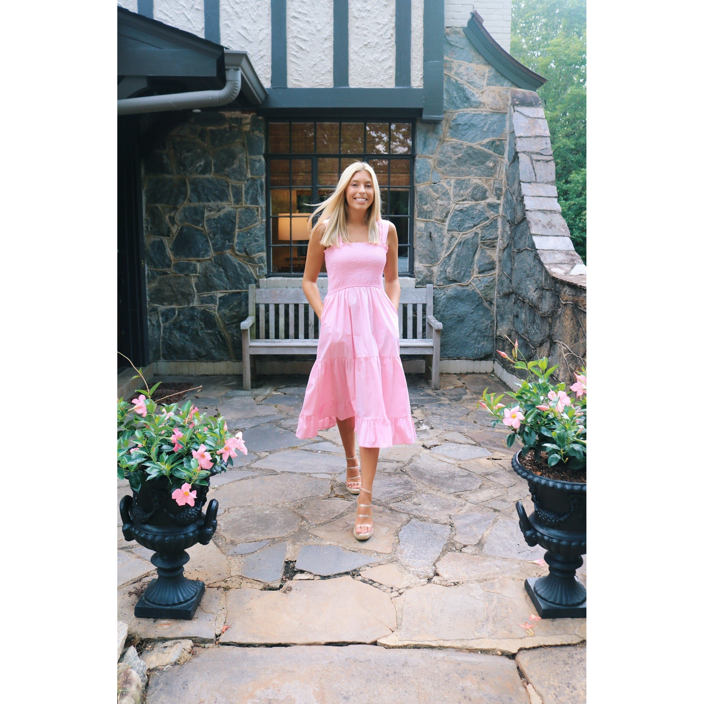 THML Poplin Maxi Dress – Davis and Dora THML Poplin Maxi Dress – Davis and Dora