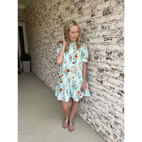 Botanical Dropwaist Dress