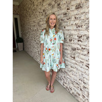 Botanical Dropwaist Dress