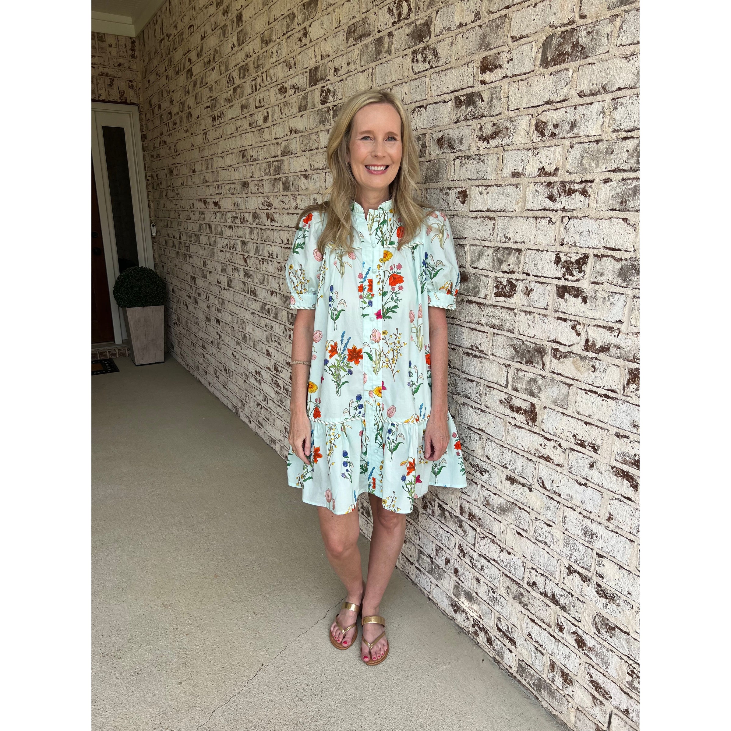 Botanical Dropwaist Dress