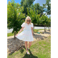 White Poplin Dress