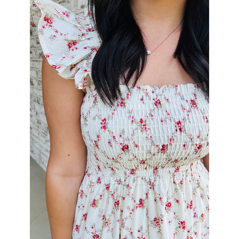 Berry Trellis Dress