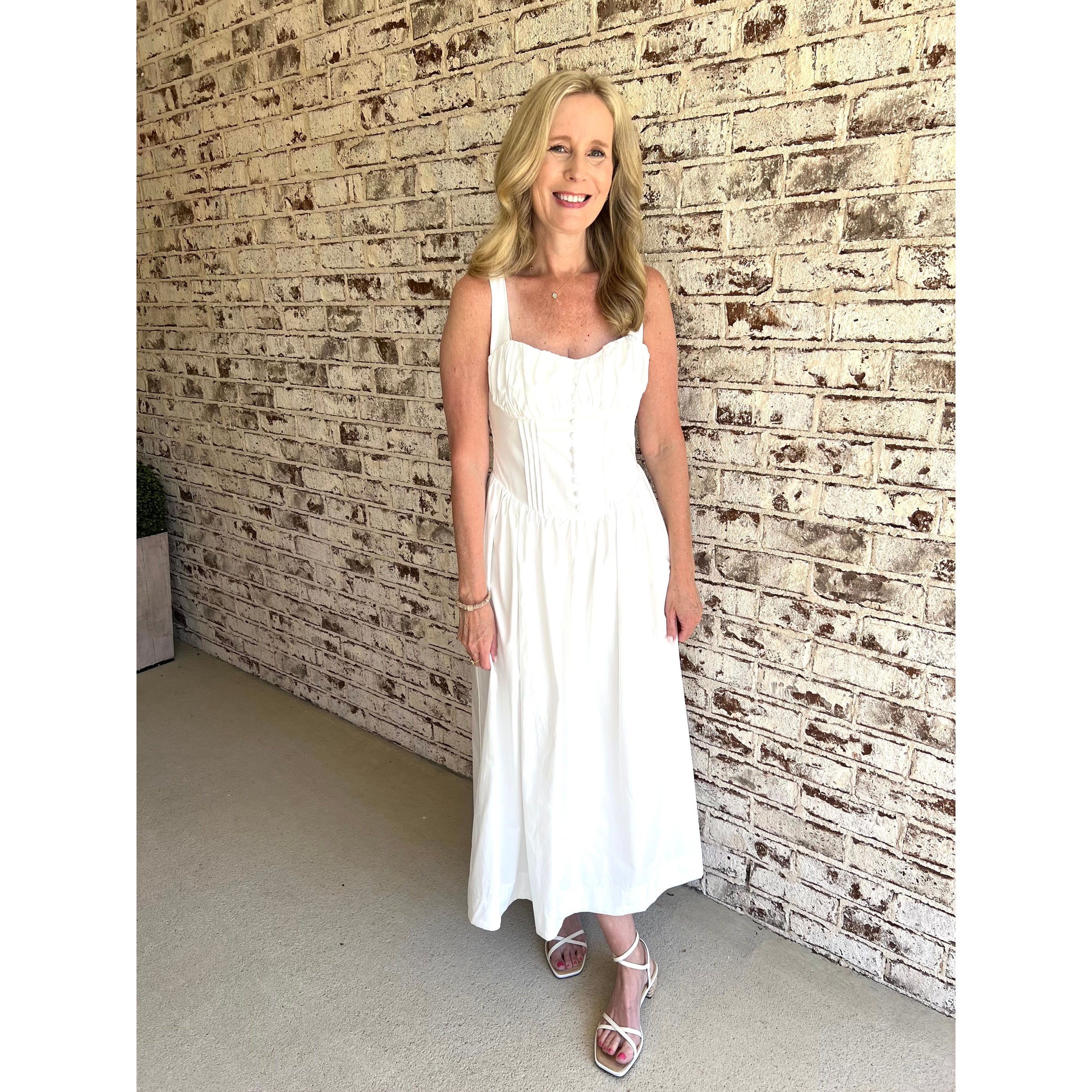 Corset Midi Dress