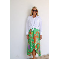 Midi Wrap Skirt