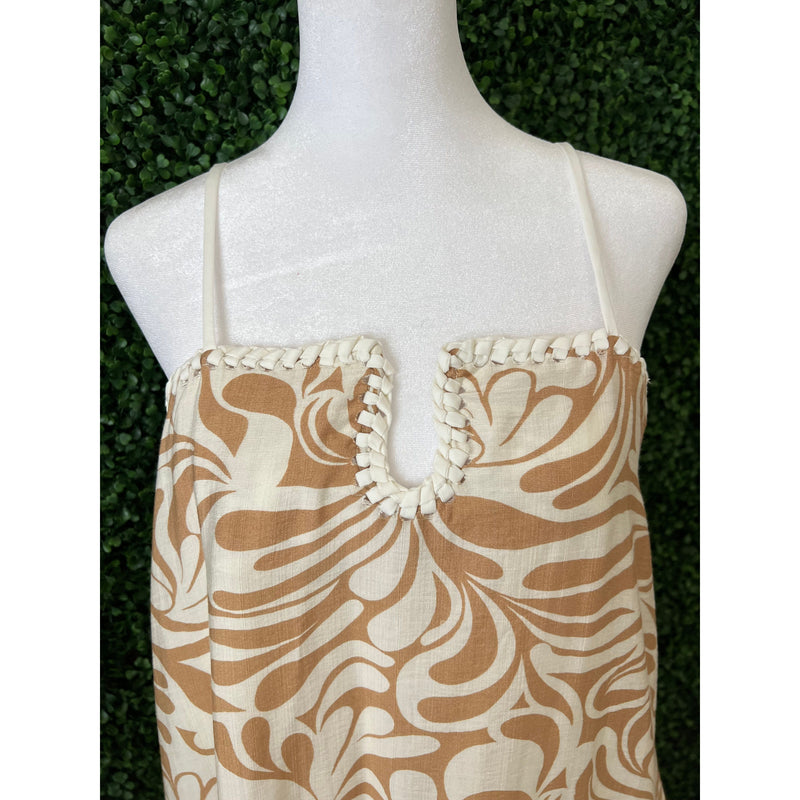 Abstract Print Dress