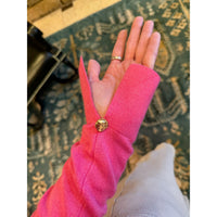 Pink Collared Sweater