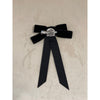 Black Ribbon Hair Clip