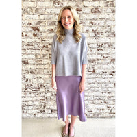 Lavender Midi Skirt