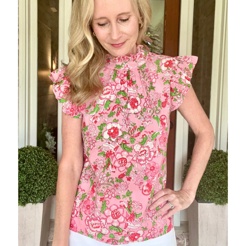 THML Flower Print Top