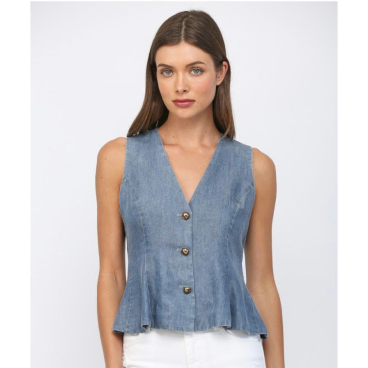 Peplum Vest