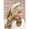 Beige Rhinestone Headband