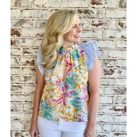 THML Floral Print Top